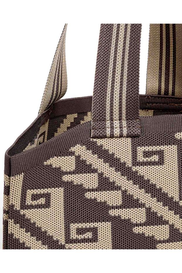 Patterned Shoulder Bag - 4