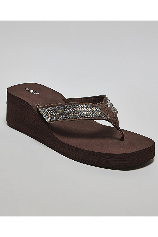 Embellished Platform Sandals