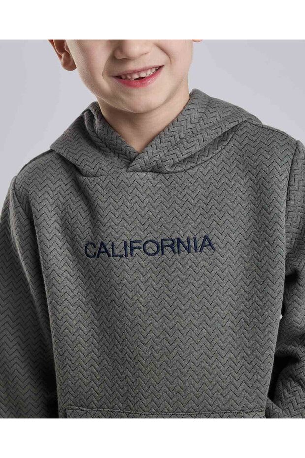 مجموعة ملابس منقوشة بغطاء للرأس - 4