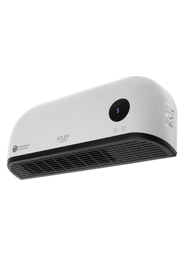 Aeroterma de perete AD 7751, 2000 W, Programare cu timer, USB-C (Negru/Alb) - 1