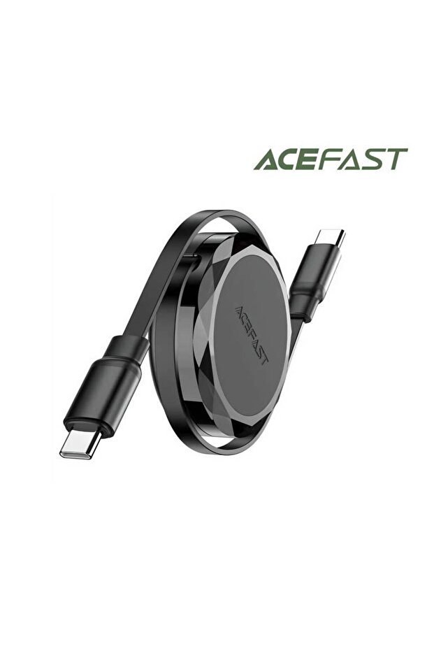 Type-C to Type-C cable with regulator - Black - 1