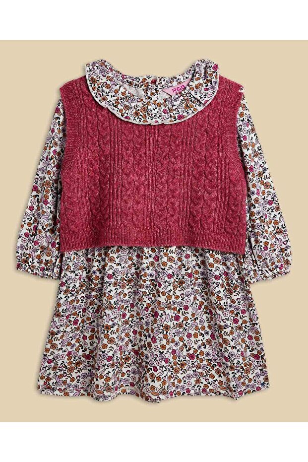 3 Piece Printed Dress Set