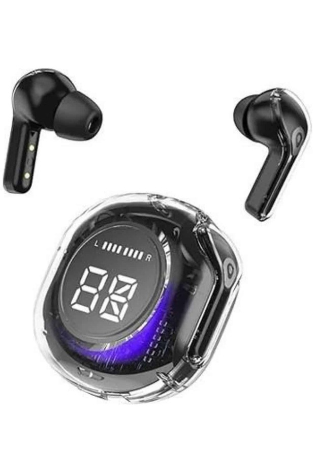 Yeni Nesil Bluetooth Kulaklık Dijital Göstergeli Gaming Dokunmatik 5.3 Kablosuz - 4