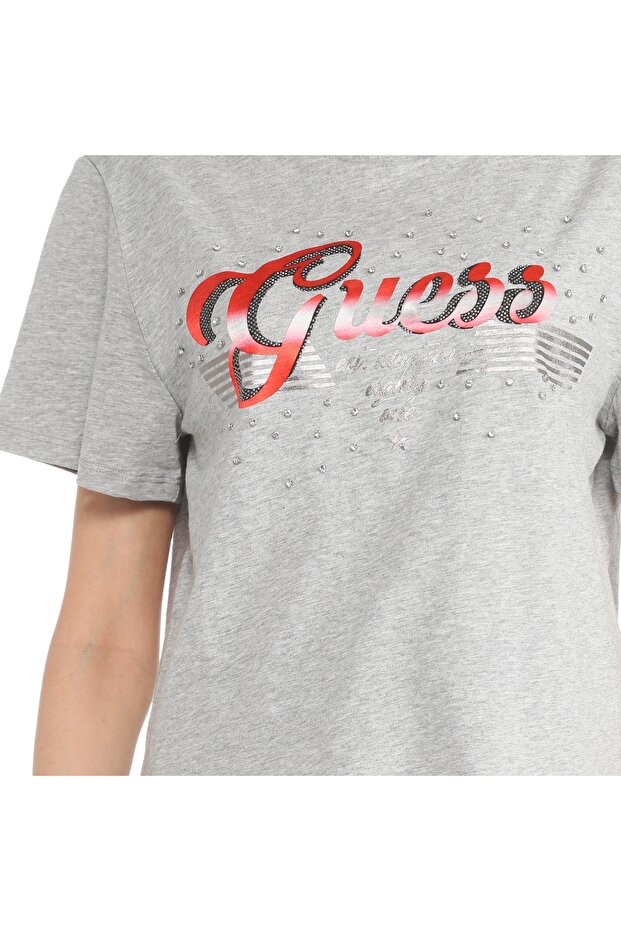 SS CN SATIN LOGO TEE - 3