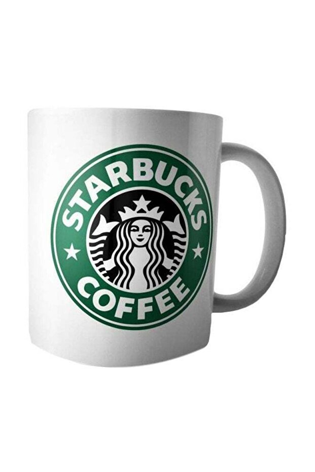 Starbucks Printed Mug White/Green Standard