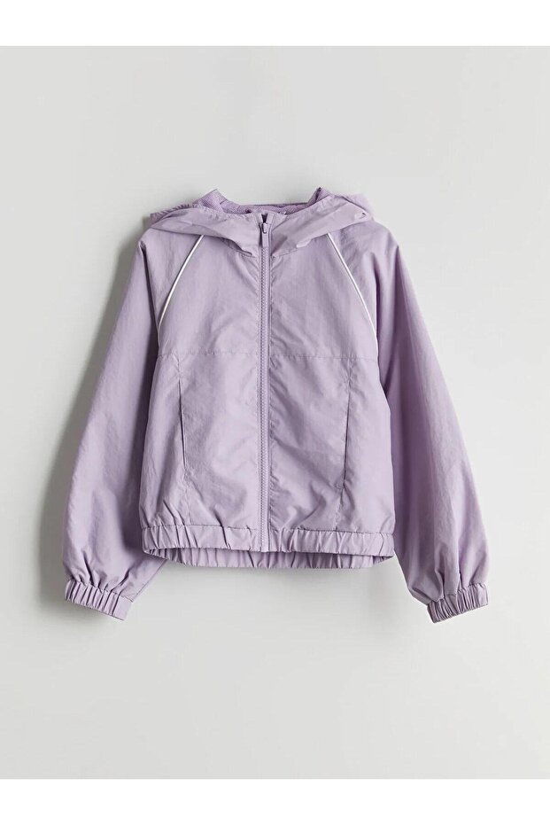 LCW Kids Kapüşonlu Kız Çocuk Yağmurluk (W5) - 1