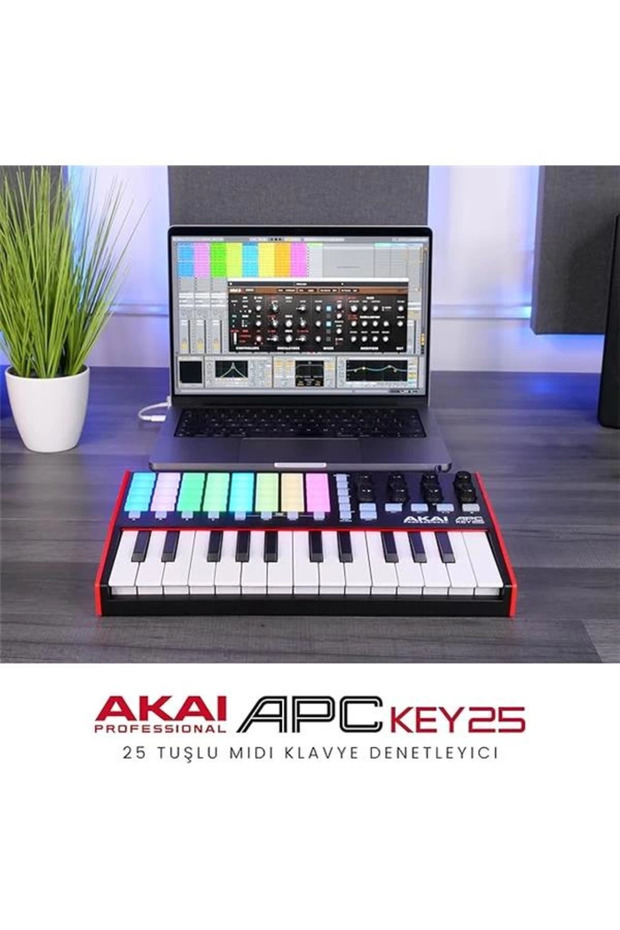 APC Key 25 - USB MIDI Klavye Controller, 37 Mini Tuş, Ableton Live Lite, 40 RGB - 7
