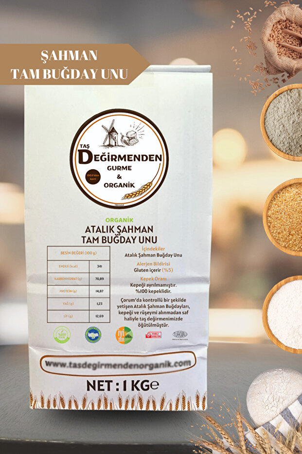 Atalık Şahman Tam Buğday Unu - 1 Kilo - 2