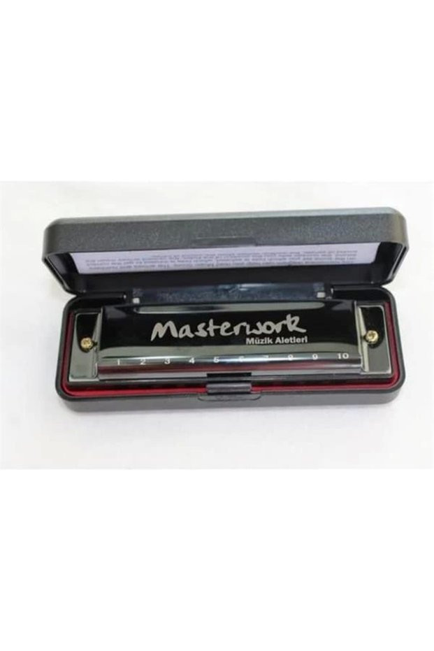Masterwork harmonica (10 hole c harmonica with case and cleaning cloth)
