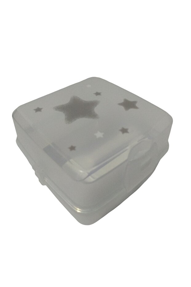 2 Tier Lunch Box 4 Compartments Fork and Spoon Patterned - 1