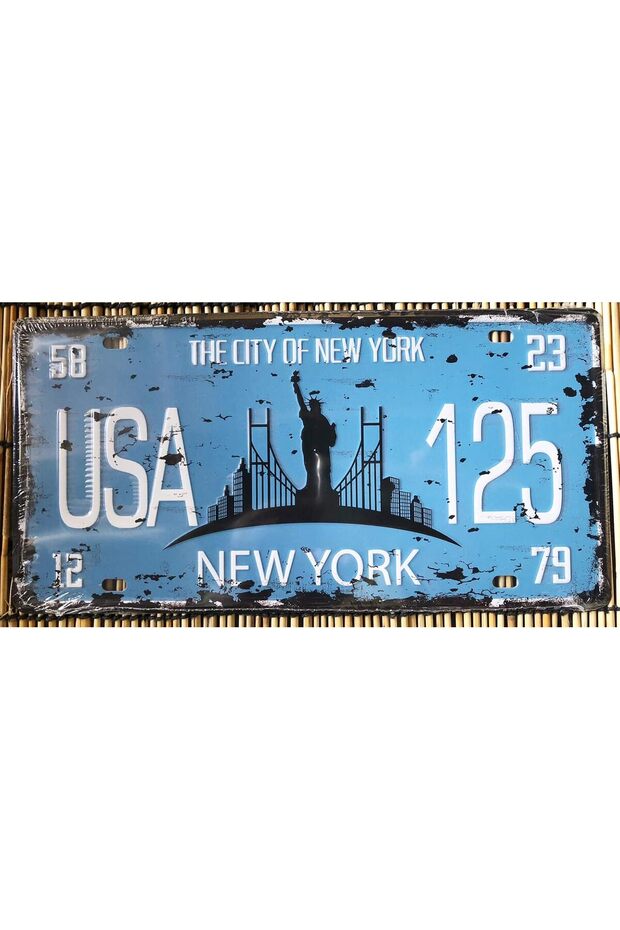 Metal Wall Decorative Metal Plate Tin Sign Metal Poster 1 Piece