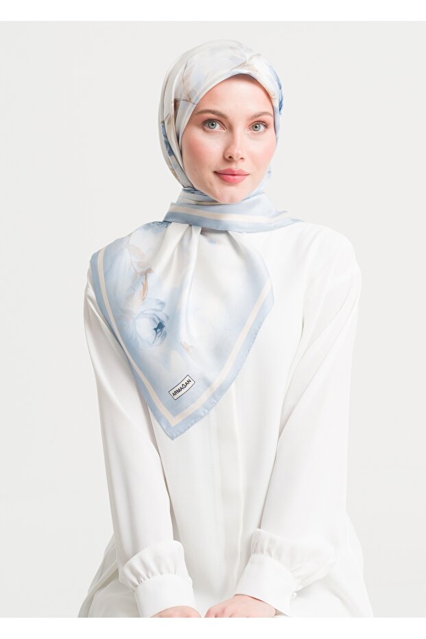 10355 İpek Eşarp V10 - 1