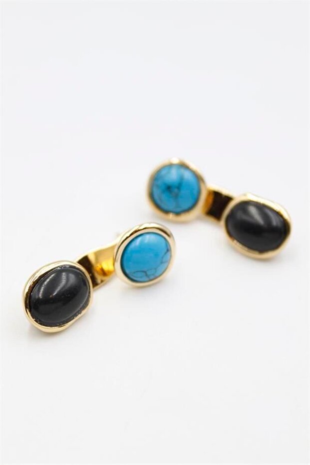 Jewelled Earrings - Gold