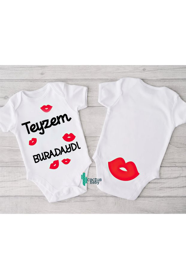 Auntie Abla Yenge Hala Anneanne Babaanne Written Option Kiss Baby Bodysuit