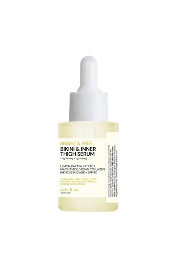 Bright and Free Bikini & Inner Thigh Serum Brightening + Tightening 30ml