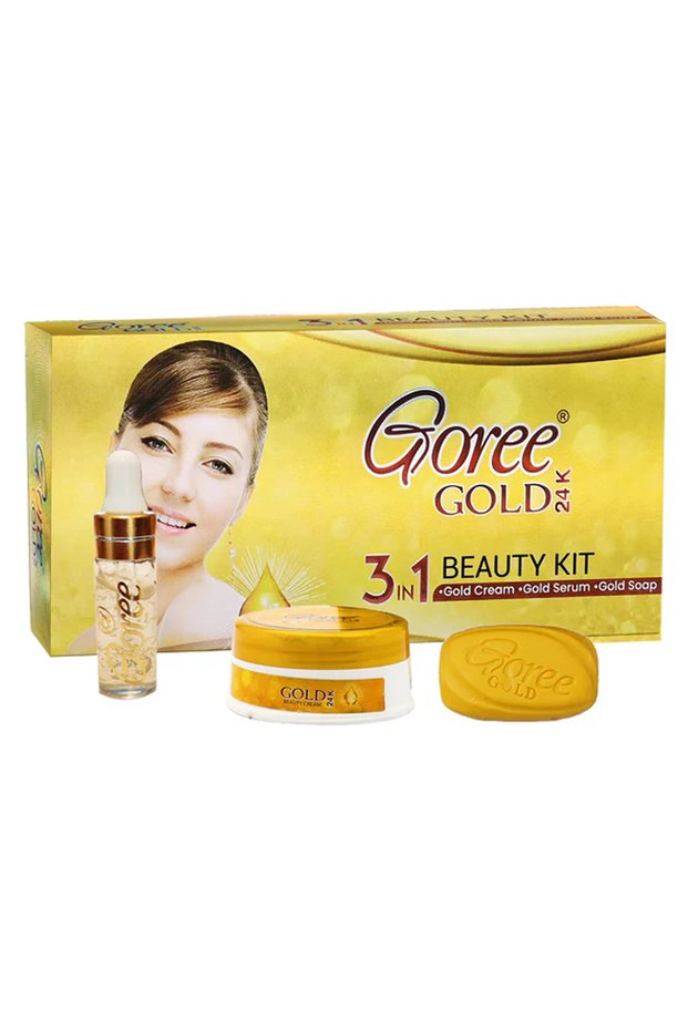 Gold 24K Beauty 3-in-1 Kit