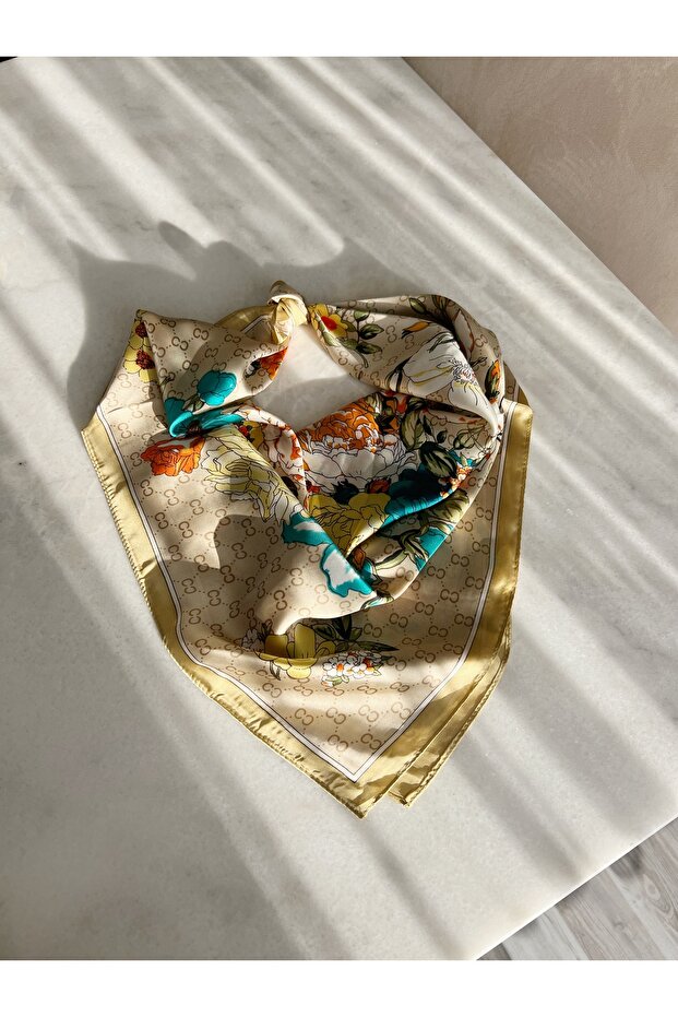 وشاح منقوش بكريمة التوفي -PP - 1