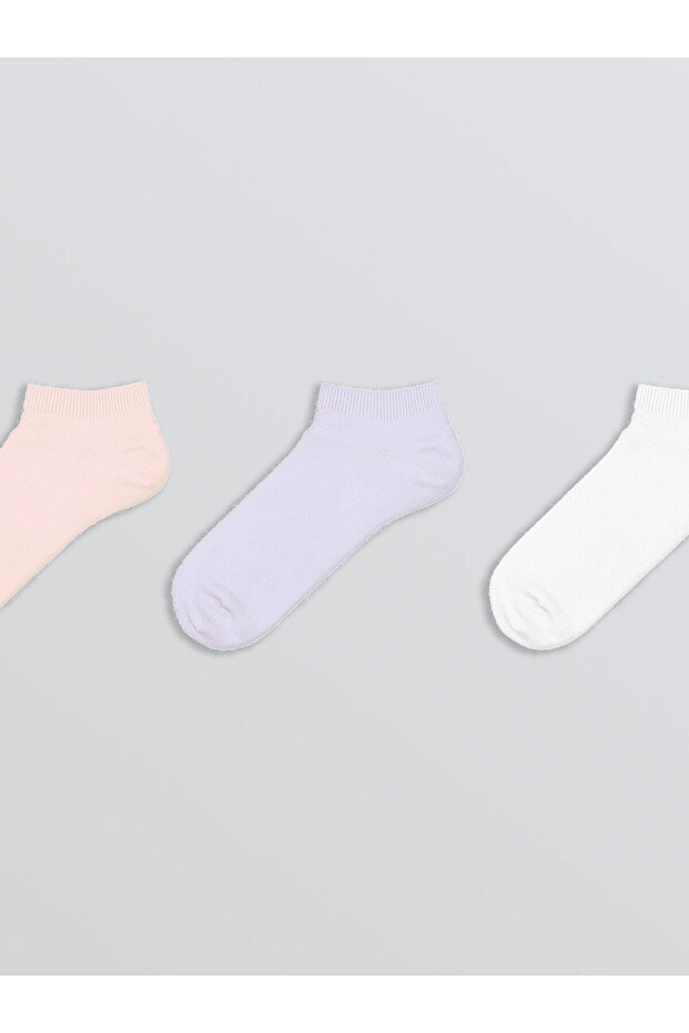 Ciorapi LCW Basic pentru fete, pachet de 3 (W5) - 2