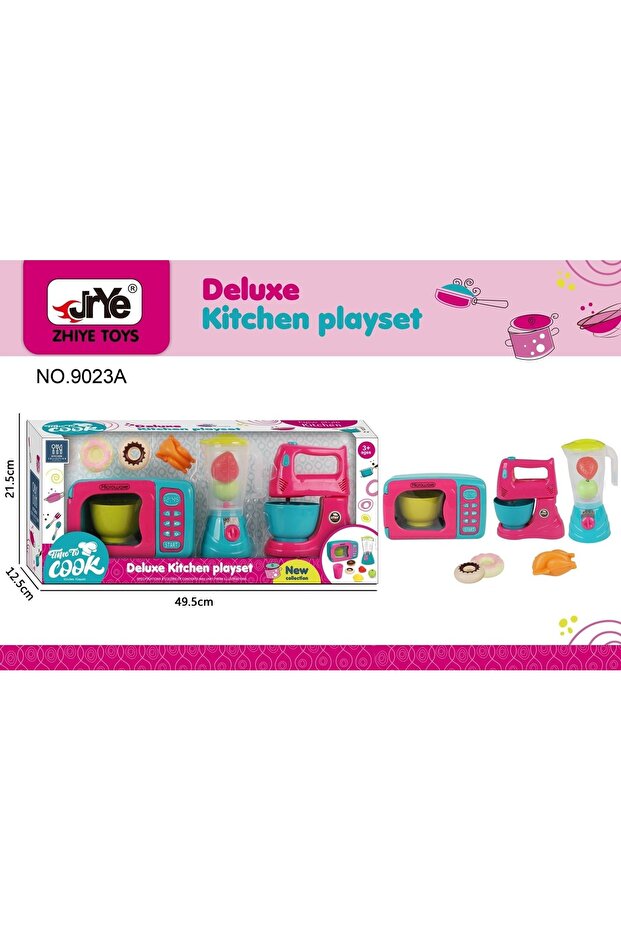 مجموعة ألعاب المطبخ الفاخرة - 1