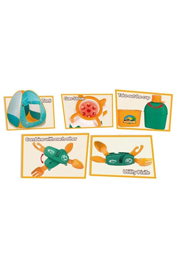 Cort de joacă pentru copii Micul explorator - 5