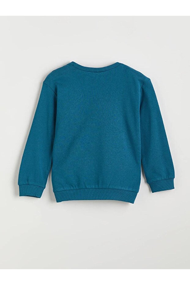 LCW Bisiklet Yaka Erkek Çocuk Sweatshirt 2'li (W5) - 5