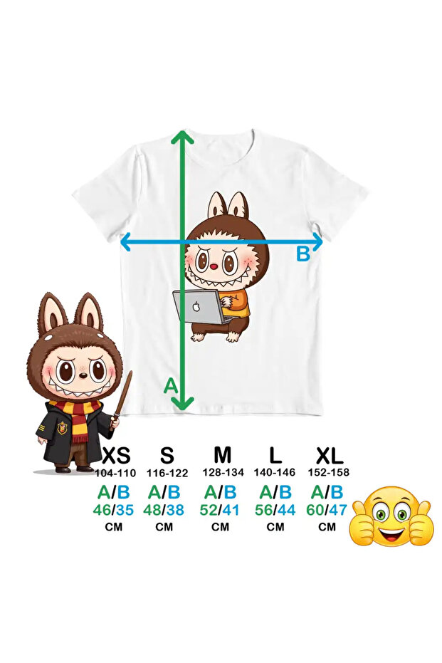 Tricou Copii Baieti Labubu Programator - 4