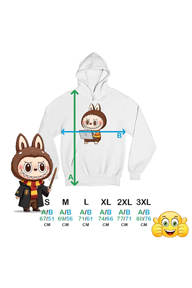 Hanorac Barbati Labubu Programator - 4