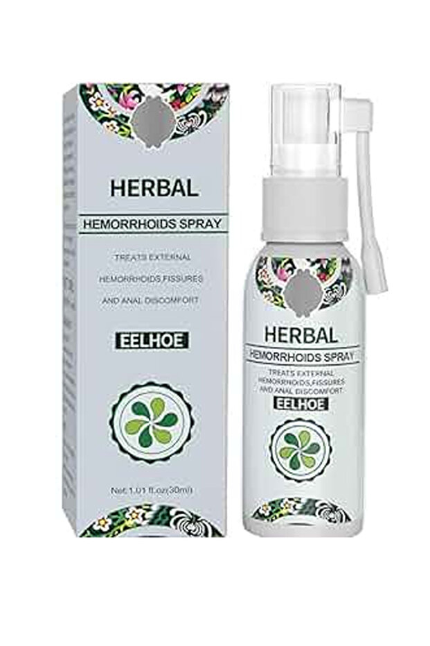 Eliho Herbal Spray for Hemorrhoids Soothing Relief with Natural Ingredients Fast Acting Formula