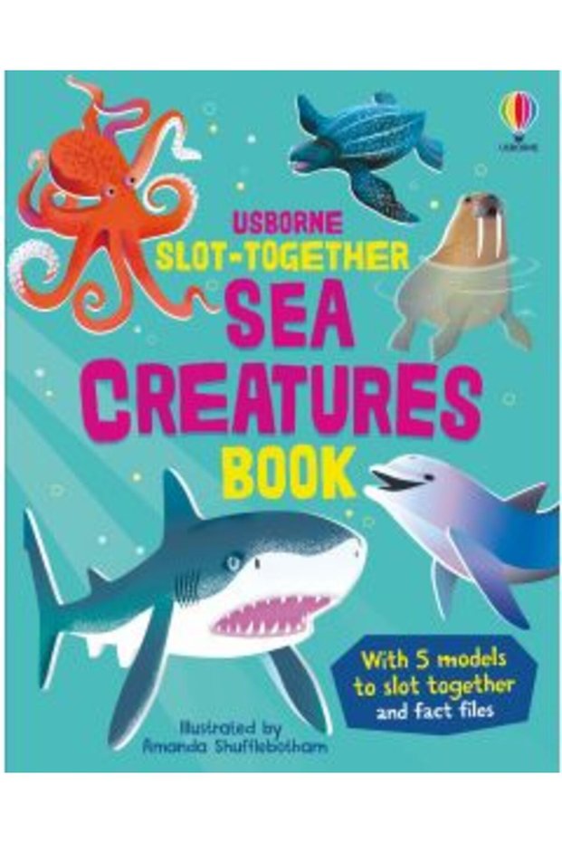 Сглобяеми елементи Sea Creatures Book