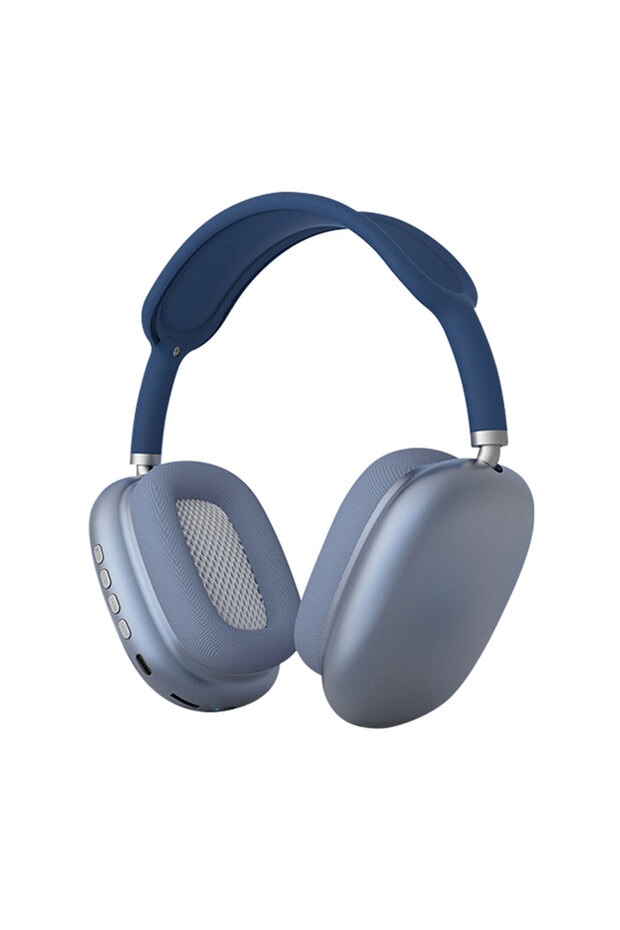Bluetooth Kulaklık Hi-Fi Yüksek Kalite Ses Bass Müzik Ayarlanır Kafa Bandı Type-C Şarj Kafa Üstü - 1