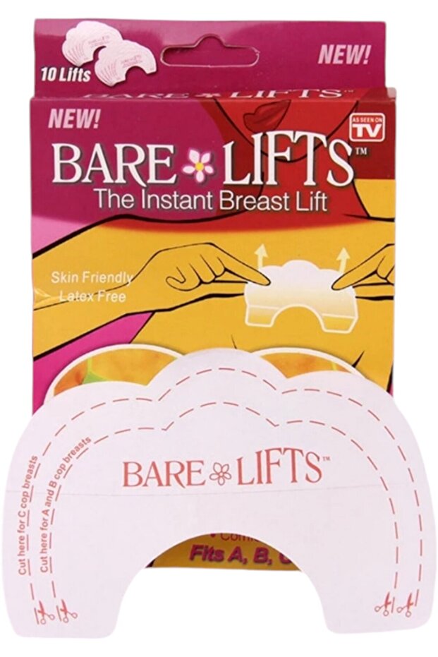 Set Invisible Lifting Patches for Bust Support, Fit, 10 pcs - 5