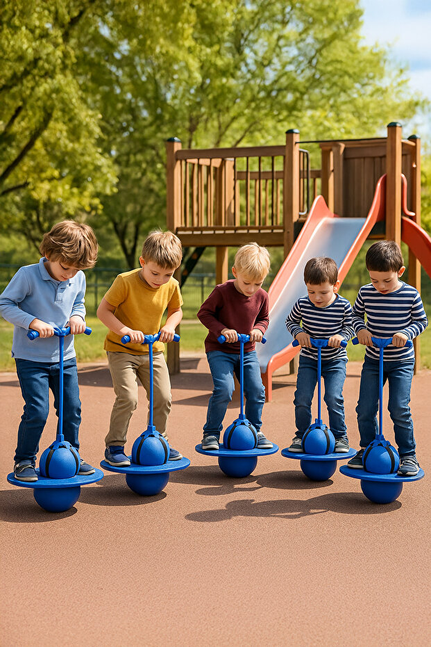 Zıp Zıp Oyuncak Mavi - 5