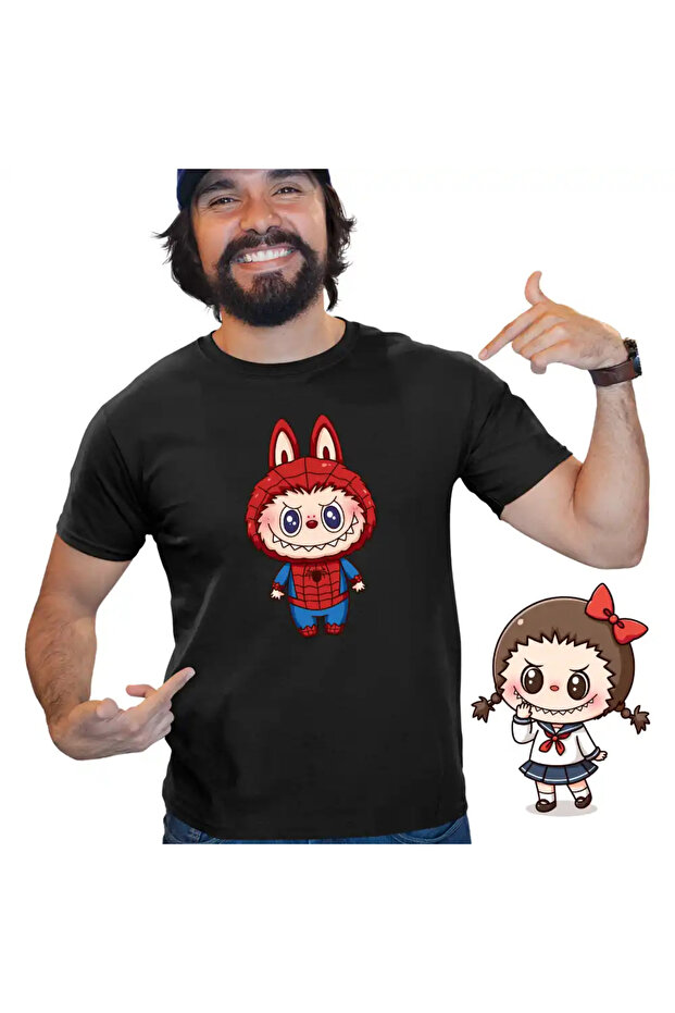 Tricou Barbati Labubu Spiderman - 2