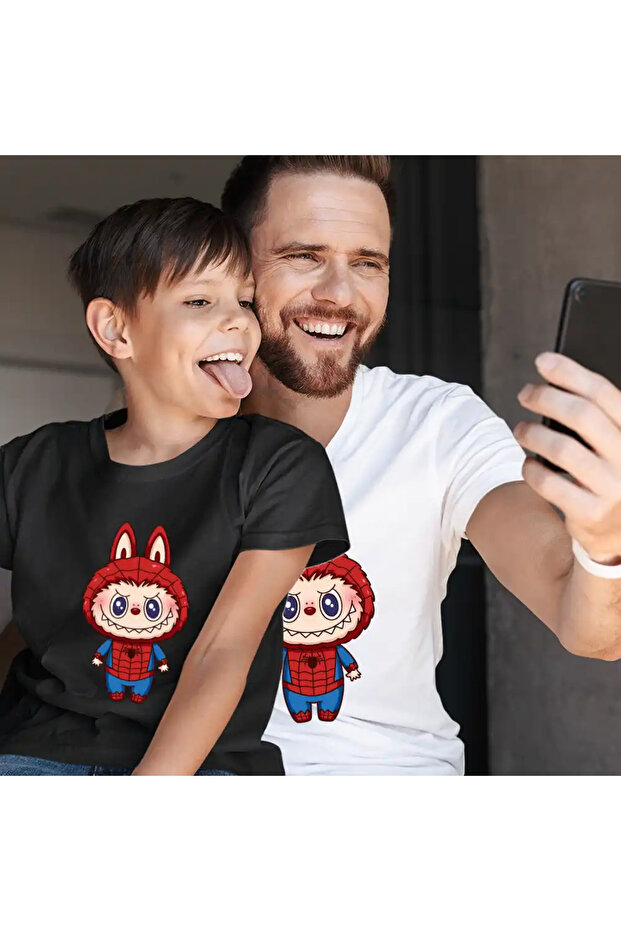 Tricou Barbati Labubu Spiderman - 3