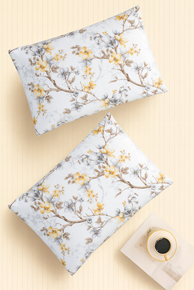 | Pattern | Ranforce 2-Piece Pillowcase Set | Branch Yellow - 1