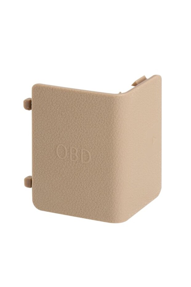 Capac Masca Ornament Mufa OBD Compatibil BMW E90 E91 E92 E93, Bej - 1