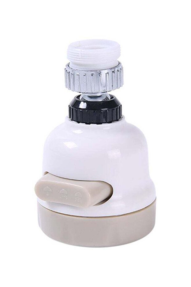 Faucet Aerator Water Saving Kitchen Tap White 9x5.5x5.5cm