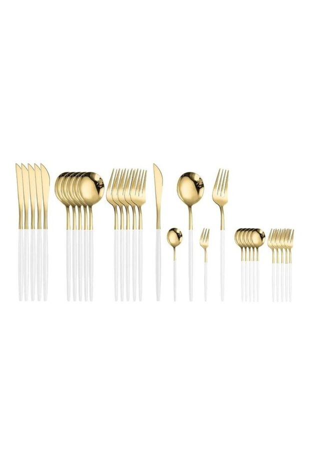 30-Piece Cutlery Set Multicolour