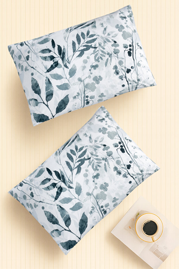 | Pattern | Ranforce 2-Piece Pillowcase Set | Watercolor Green