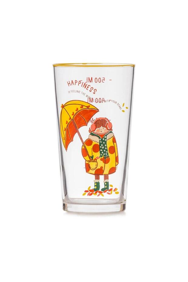 Lcw Printed Glass Cup 550 ml (W5) - 3