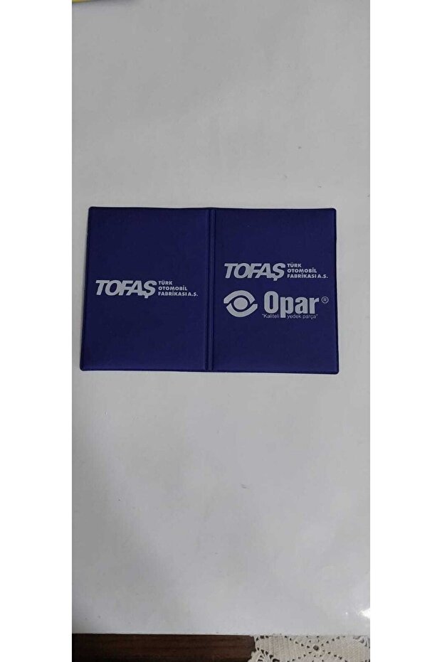 Tofaş Opar Blue Color License Container