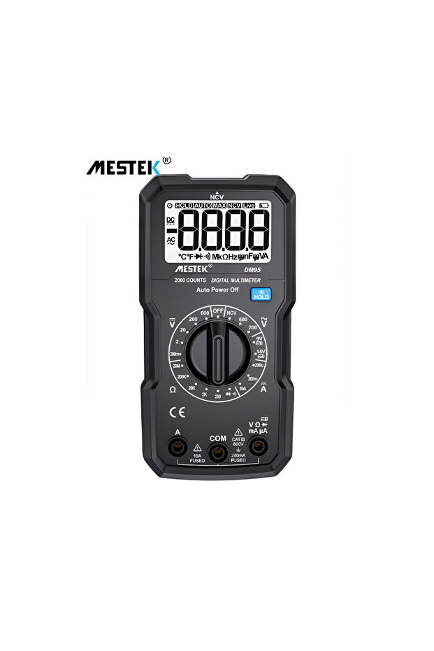 Dm95 Manual Range Portable Mini Multimeter - 1