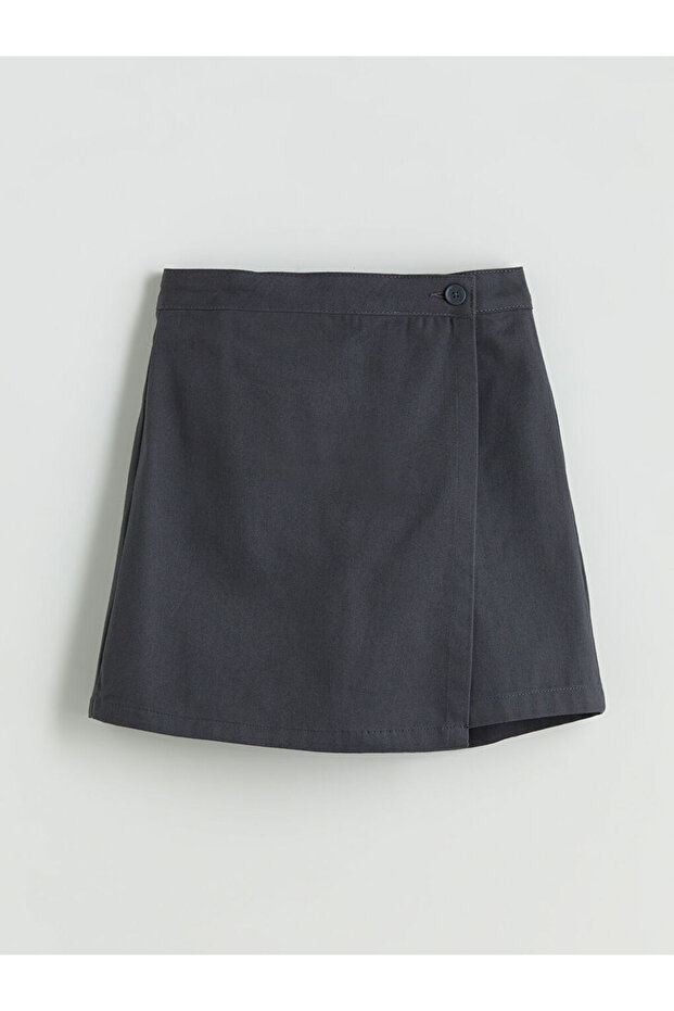 Basic Gabardin Kız Çocuk Şort Etek - 1