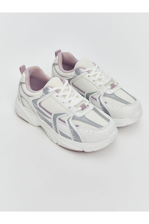 LCW Kız Çocuk Bağcıklı Spor Ayakkabı - 1