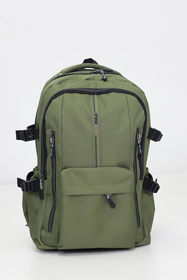 Mr Bag Multi-Eye Laptop Compartment Orthopedic Backpack – Large Volume, Water Pocket, Jacquard Lining