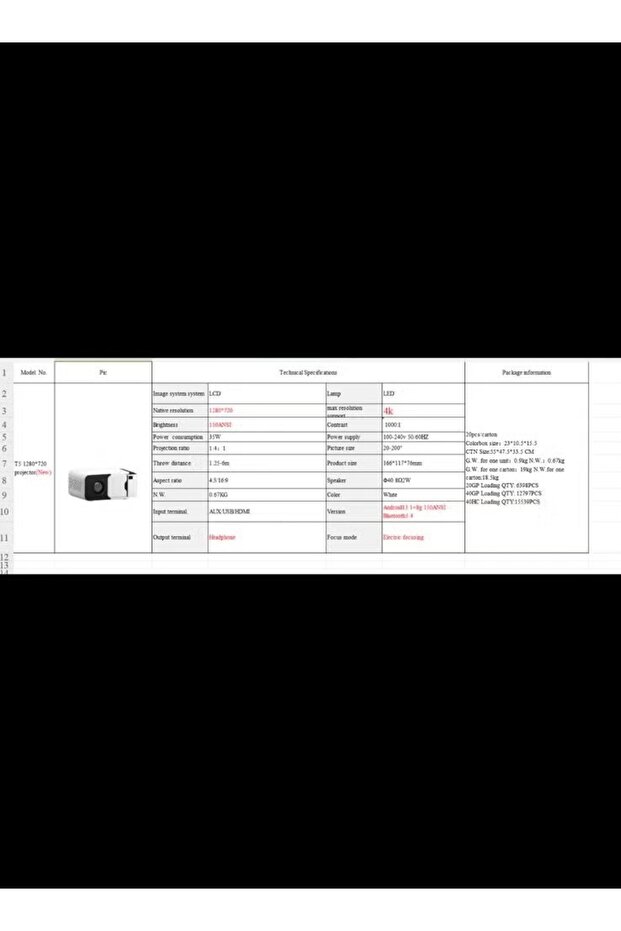 Portable Projector - 2