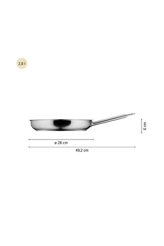 Ultimate Çelik Tava 28 cm - 4