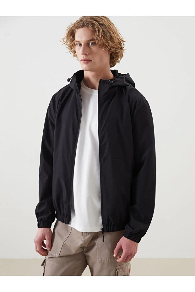 Xside Standard Mold Hooded Men's Raincoat (W5)