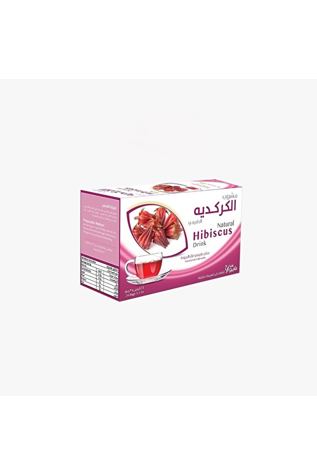 مشروب الكركديه الطبيعي 24 باكت