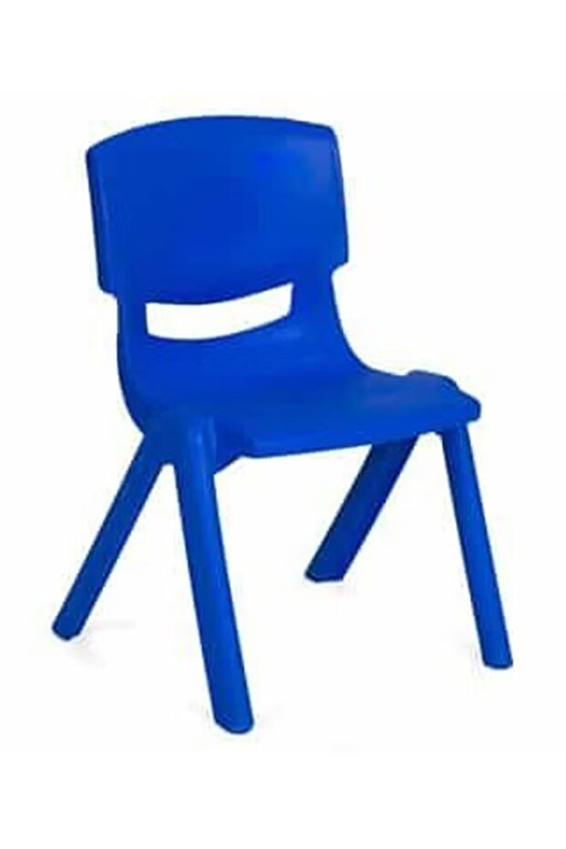 كرسي أطفال بلاستيكي قابل للتكديس - متين وموفر للمساحة - 1